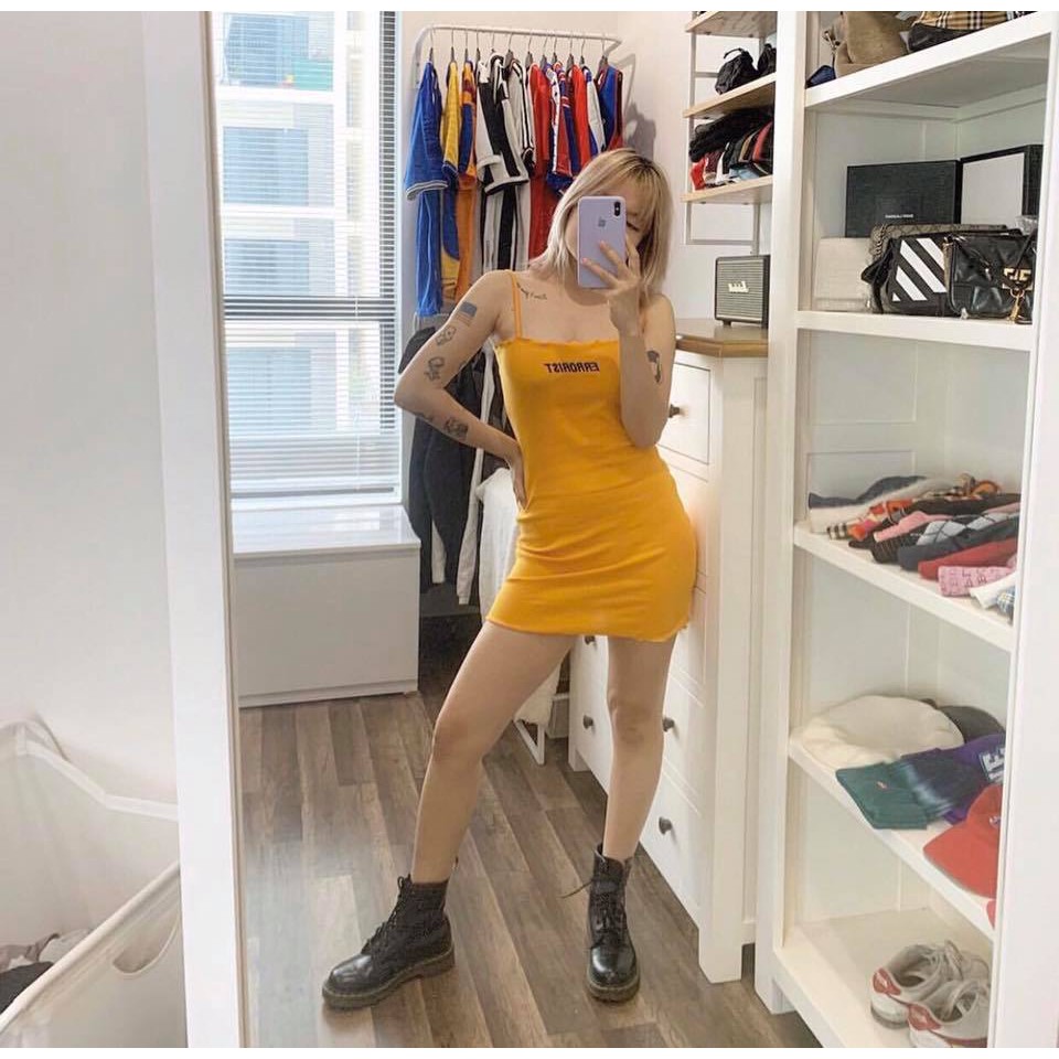 Đầm thun gân chữ Erorist