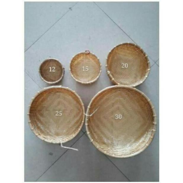 Xưởng sx- Thúng tre hun khói đủ size - Tre VN