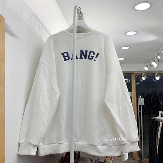 [Mã FASHIONT4WA2 giảm 10K đơn 50K] Áo nỉ SWEATER BANG