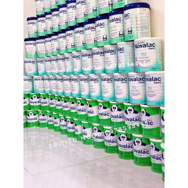Sữa gạo Novalac Riz Pháp 800g dành cho bé dị ứng đạm sữa bò