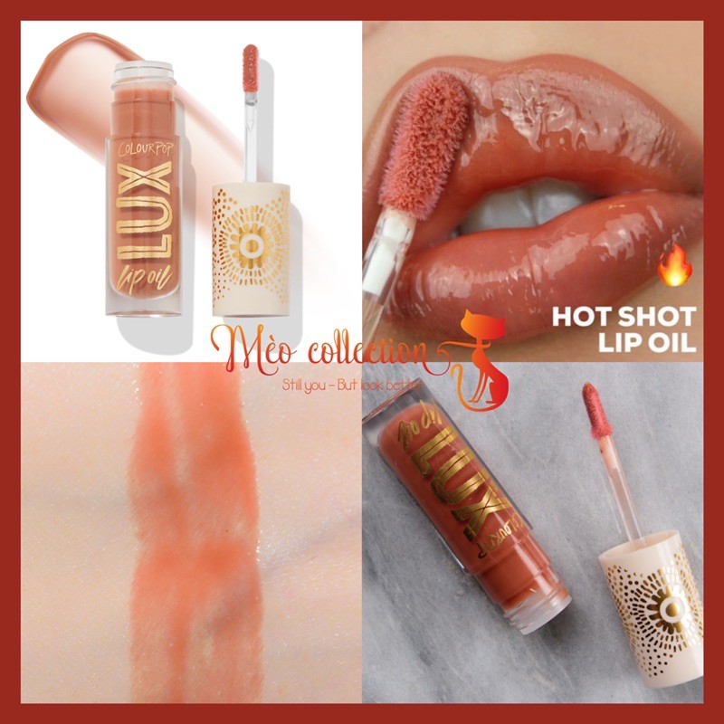 Son Colourpop - Lux Lip Oil màu Hot Shot, Skinny Dip, Blossom Out | BigBuy360 - bigbuy360.vn