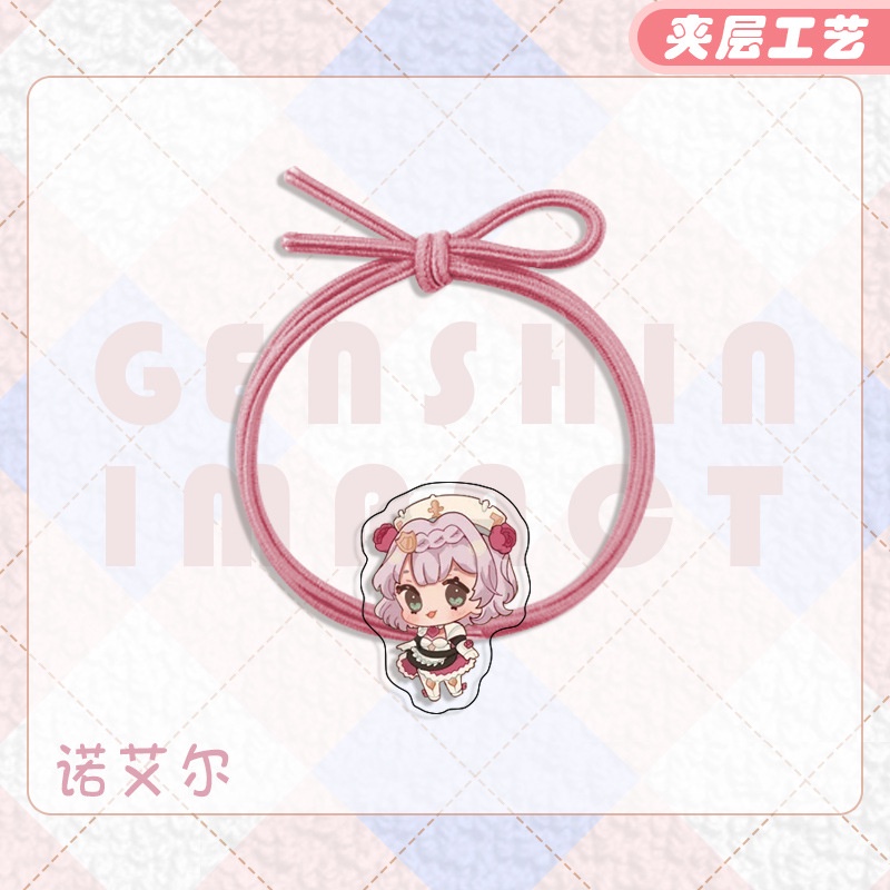 Dây Cột Tóc Phong Cách Anime Jason Genshin Độc Đáo Thời Trang
