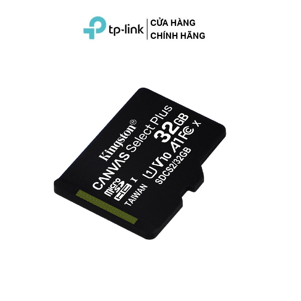 Thẻ nhớ Micro SDHC Kingston 32GB Canvas Select 100R CL10 UHS-I SDCS2 32GBSP (Không Adapter)