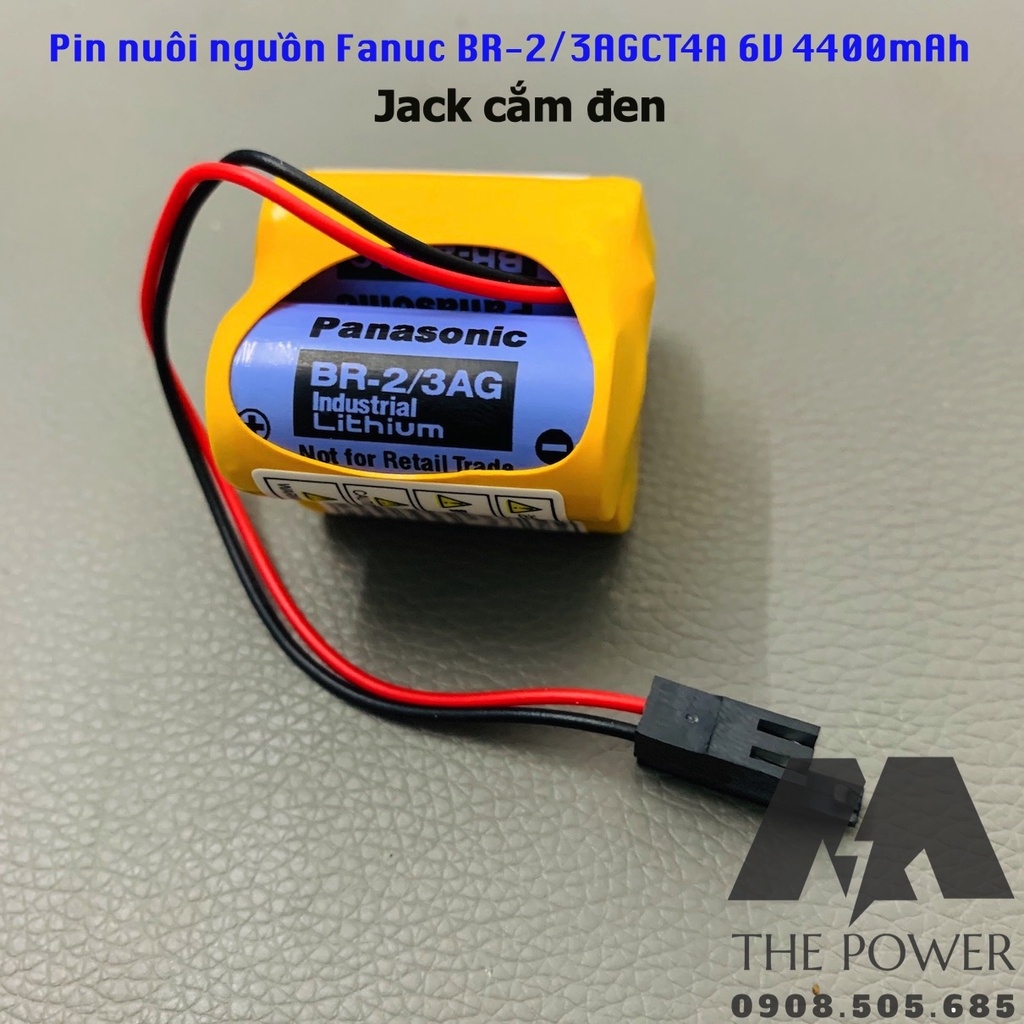 Pin nuôi nguồn Fanuc BR-2/3AGCT4A 6V 4400mAh