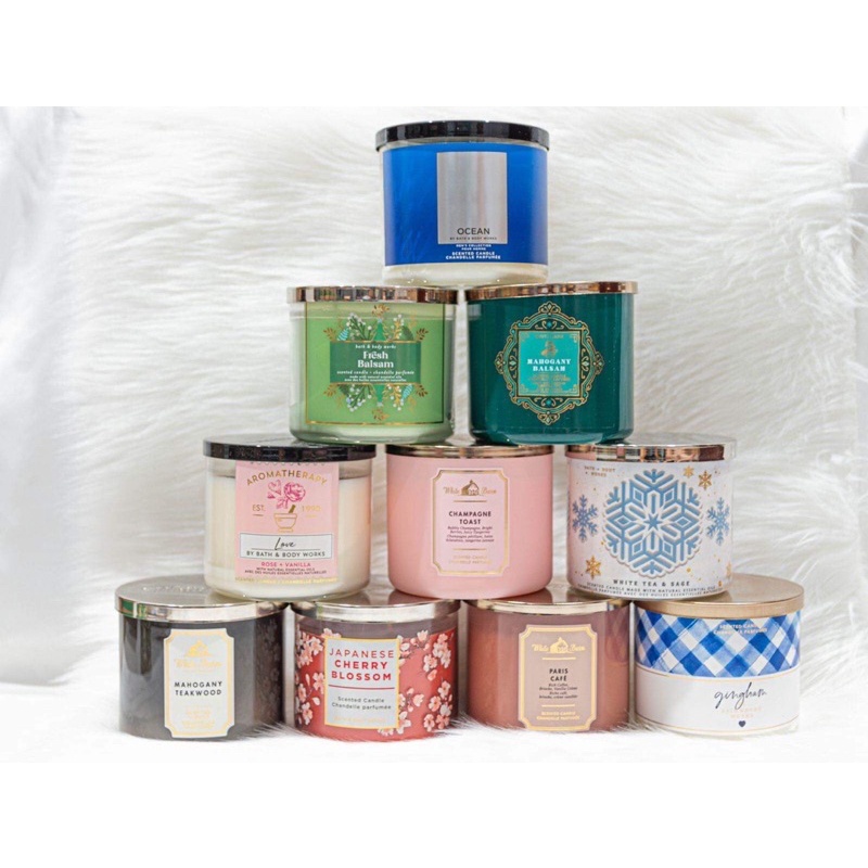 NẾN 3 BẤC BATH AND BODYWORKS