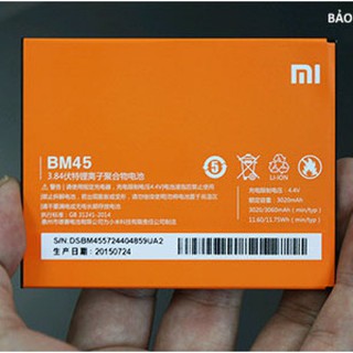 Pin điện thoại xiaomi redmi note 2 3020mah