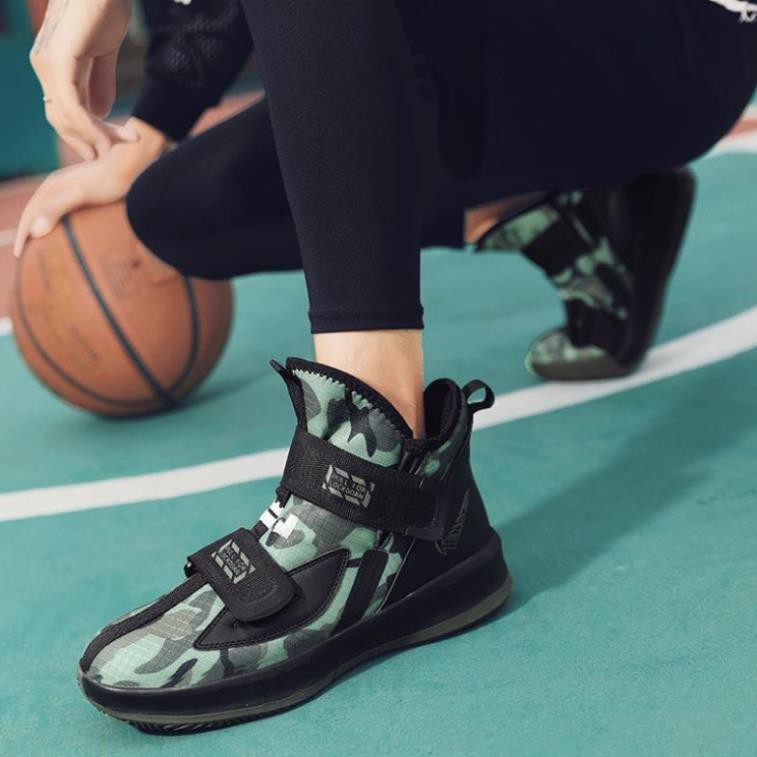 Giày bóng rổ NBA Lebron Soldier 13 kích thước 39-45 cổ cao dành cho nam  Bán Rẻ Nhất mới . *