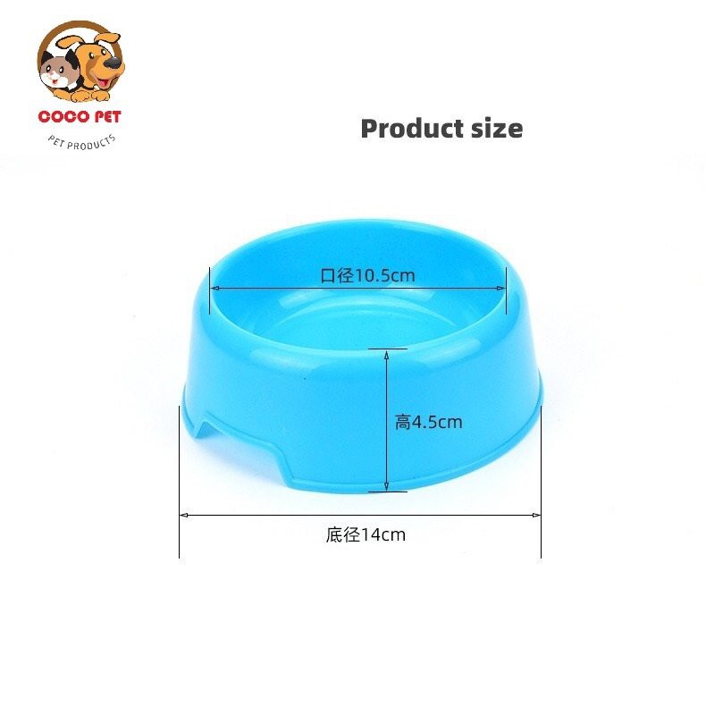 Bát Nhựa Đựng Thức Ăn Cho Chó Mèo