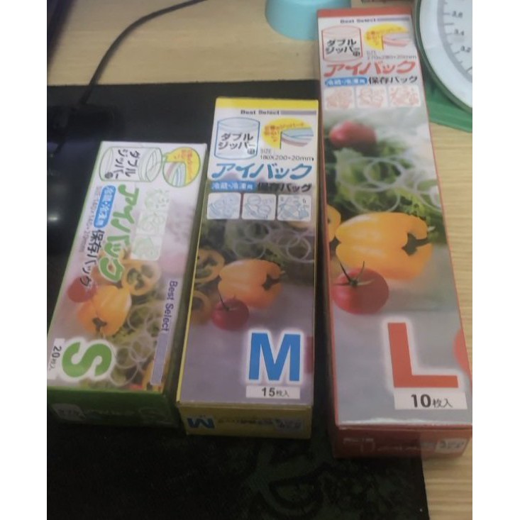 [VIDEO + ẢNH THẬT] Combo 3 Hộp túi Zip đựng thực phẩm Nhật Bản. Dùng được trong lò vi sóng | BigBuy360 - bigbuy360.vn