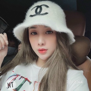Mũ vành lông thỏ cn hot hit