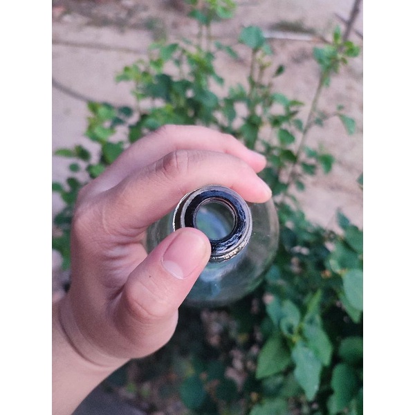 Vỏ chai nước biển cao 18cm miệng 2.3cm dùng nuôi cá mini, pha môi trường nuôi cấy mô, hoá chất