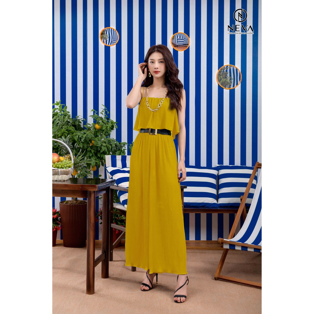 Jumpsuit nữ NEVA áo liền quần dập ly | 4 Màu T180042