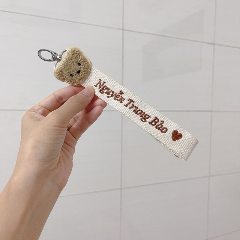 Name Tag thêu tên bé style Hàn