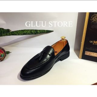 Giầy lười nam da bò thật