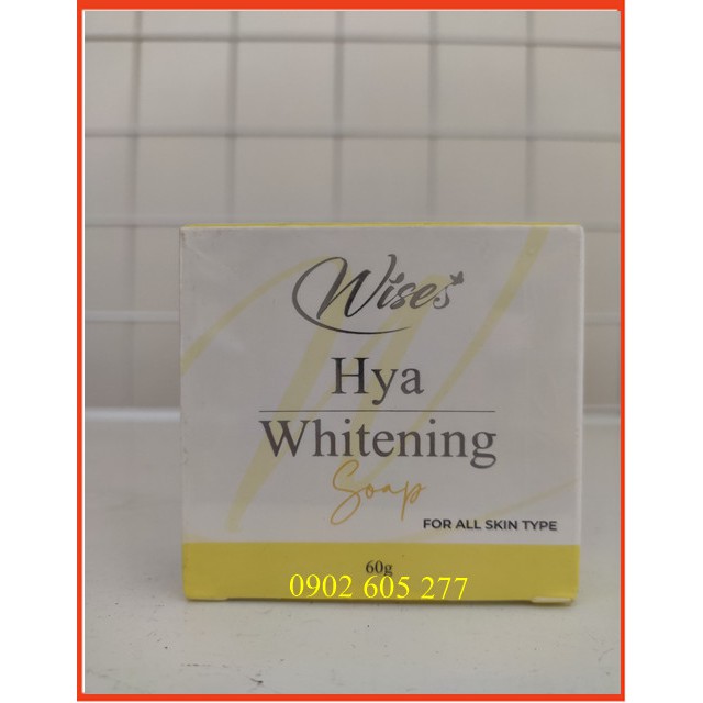 [Hàng chính hãng]Soap rửa mặt Wise Hya Whitening