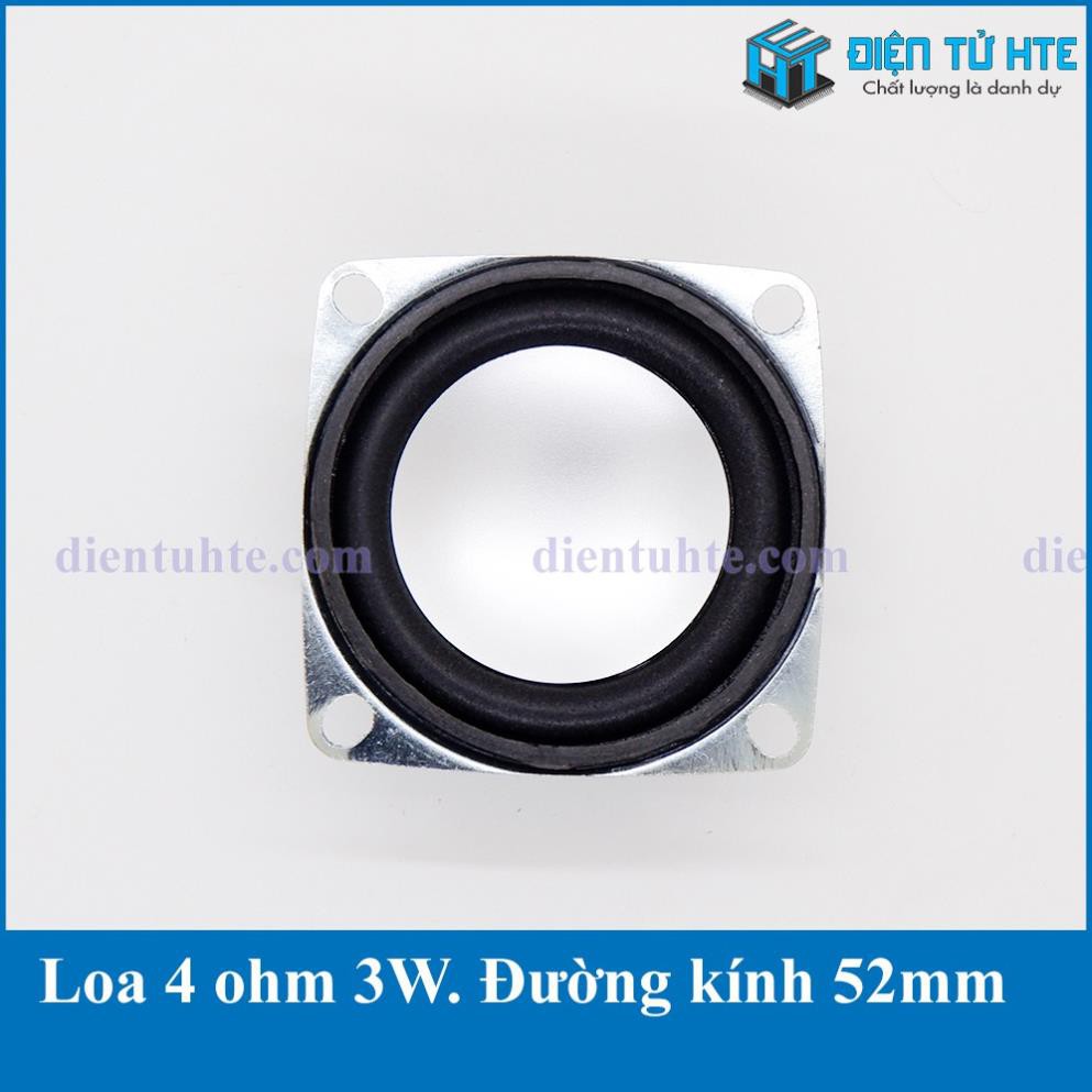 Loa 2 inch 4 ohm 3W 52mm [HTE Quy Nhơn CN2]