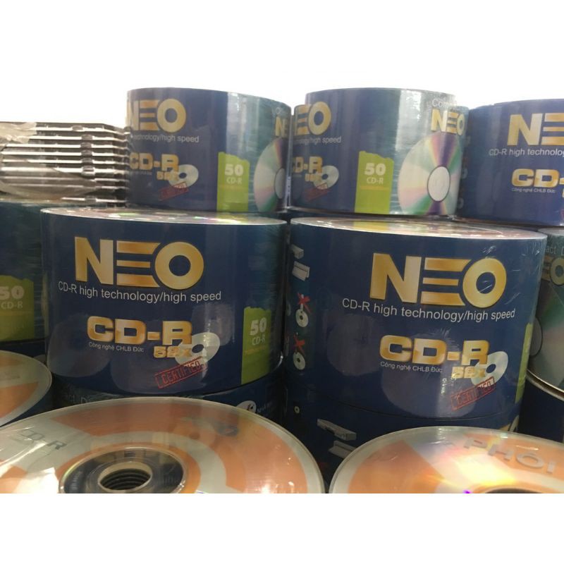 Đĩa Trắng CD-R Neo Đức Việt 700Mb (Cọc 50 đĩa)