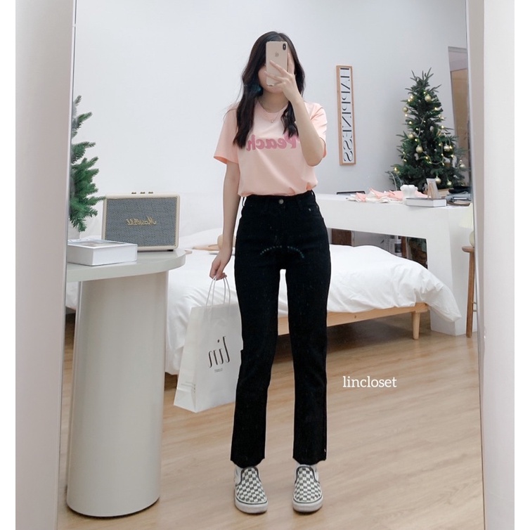 Quần Jean Nữ Lin Closet, Chất Jean dày dặn , co dãn tốt. Hàng Quảng Châu cao cấp. New Arrival 2021