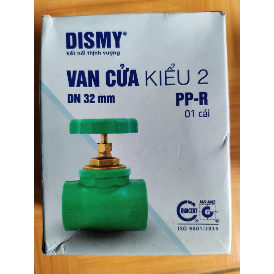 Van nước-Van cửa Kiểu 2 PP-R DISMY
