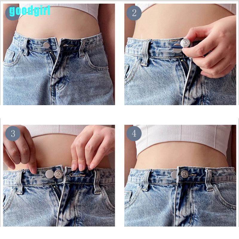 Nút bấm điều chỉnh quần jeans