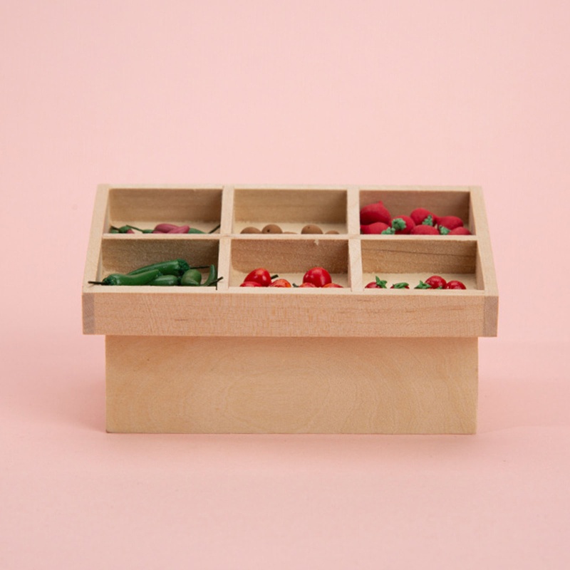 Giá Đỡ Rau Củ Quả 3 82x2 48x1 97in Kích Thước Nhỏ Gọn Trang Trí Nhà Búp Bê