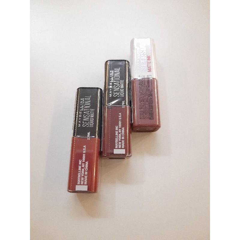 (Mini) Son Kem Lì Maybelline New York Sensation Liquid Matte 2.7ml | BigBuy360 - bigbuy360.vn