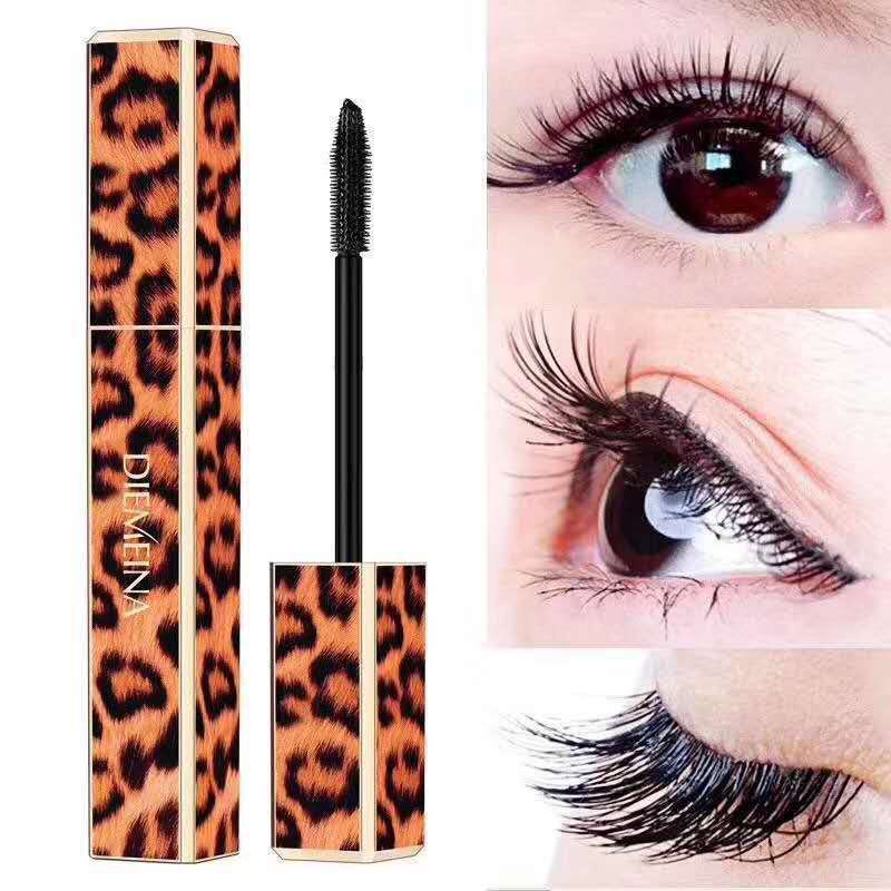 Mascara chuốt mi dày dài và cong nhanh khô chống nước chống mồ hôi lâu trôi 24h họa tiết da báo | BigBuy360 - bigbuy360.vn