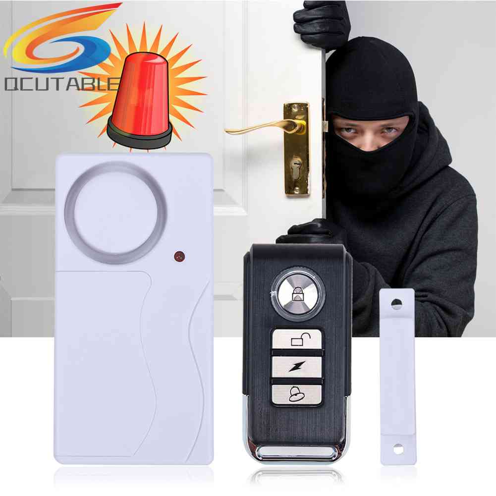 Chuông Báo Động Gắn Cửa Không Dây Điều Khiển Từ Xa