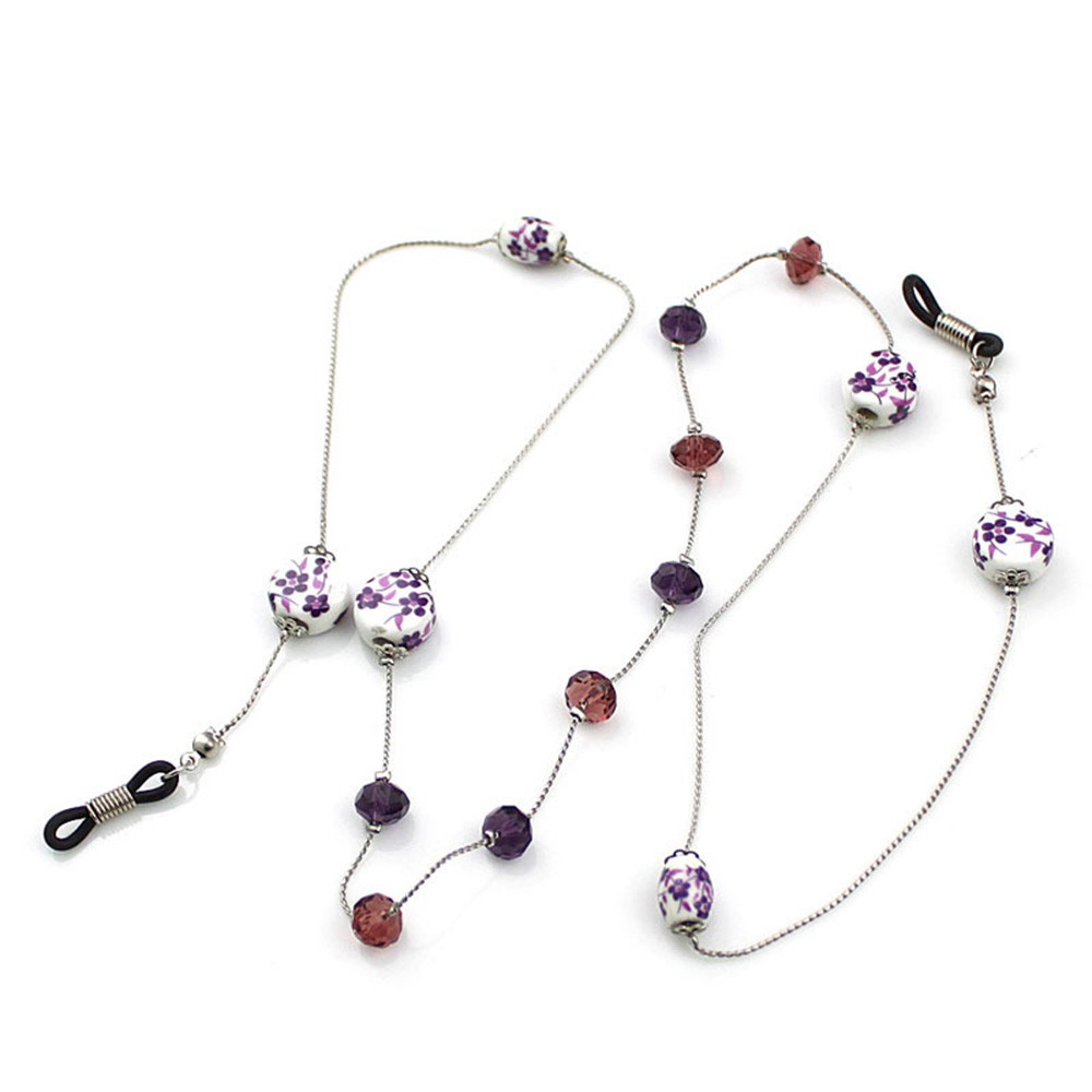 Dây đeo kính đính hạt cườm