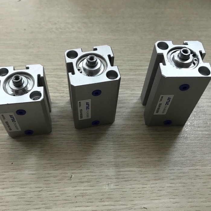 Xilanh khí nén Compact Airtac Series SDA12/16/20/25/32 hành trình 5/10/15/20/25/30/35/40/50 (Không có từ)