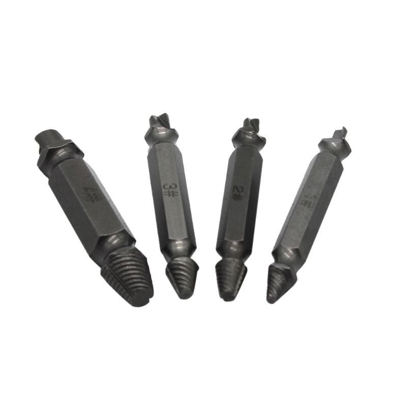 Set 4 mũi khoan thép tháo vít chuyên dụng