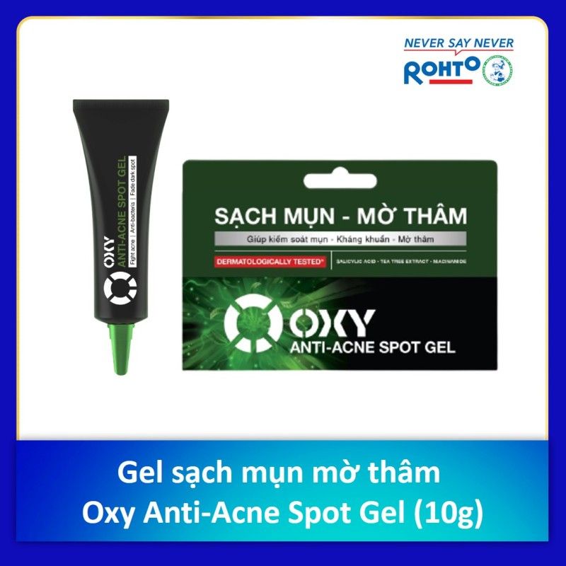 [CHÍNH HÃNG] Gel Sạch Mụn Mờ Thâm Oxy Anti-Acne Spot Gel (10g)