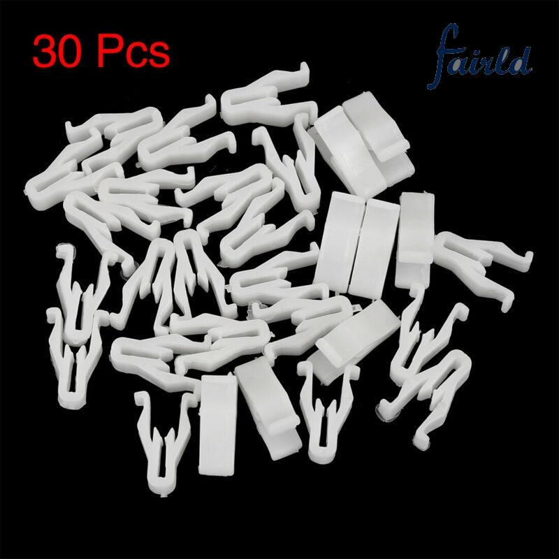 30 cái nhựa trắng nylon công tắc bezel-clip cho toyota lexus 4runner camry
