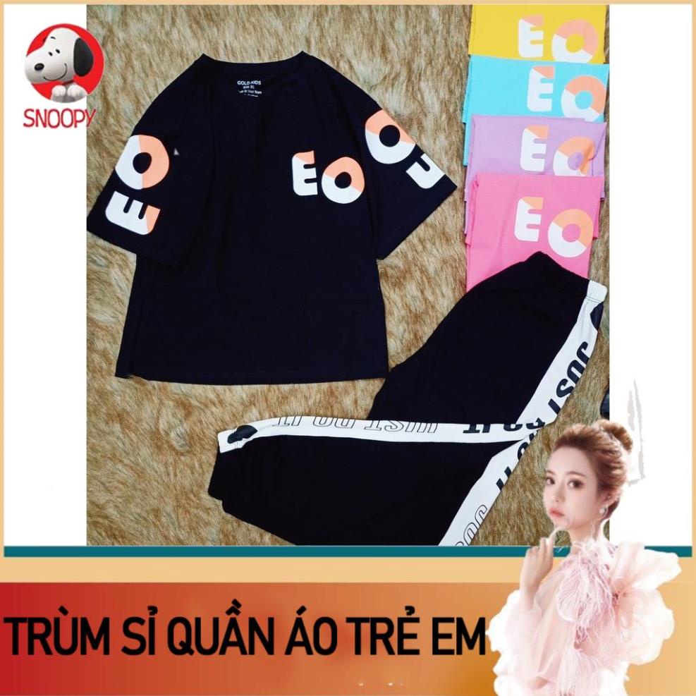 Quần áo trẻ em Bé Gái Mặc Nhà thun cotton 4 chiều xịn chính phẩm cho bé từ 5 đến 14 tuổi