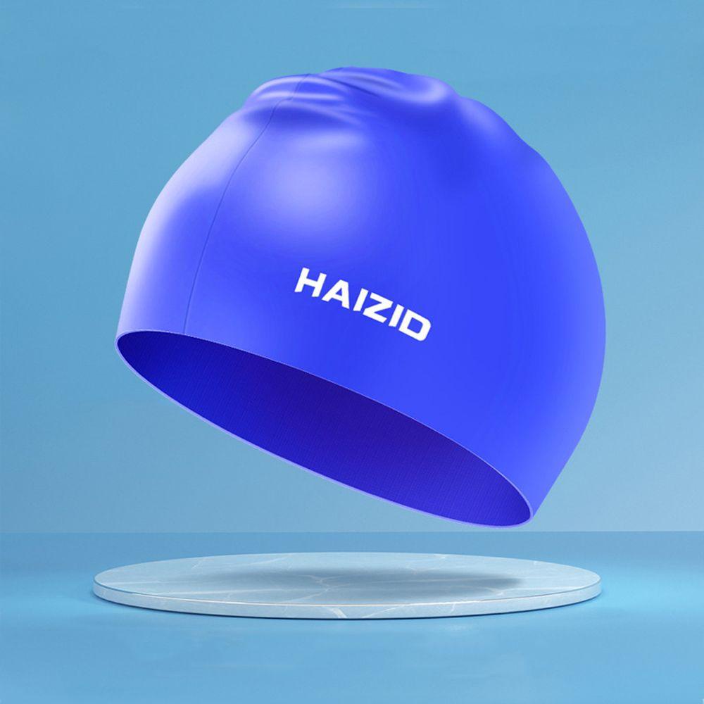 Mũ Bơi Silicone Màu Trơn Chống Thấm Nước Linh Hoạt Tiện Dụng