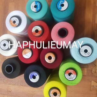 Chỉ may công nghiệp cuộn nhỏ khoảng 2500 -4000 mét chỉ nhãn coast, tuấn hồng, hansung...và 1 số hàng khác.