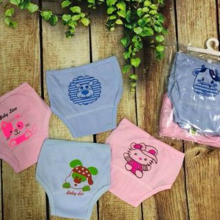 Quần Đóng Bỉm cho bé từ 3kg - 8kg/ Quần Dán Tã Giấy Tấm Lót Em Bé Cotton Mềm Mại