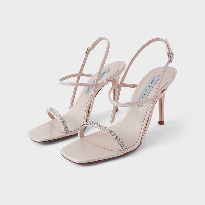 Sandal cao gót quai đá hàng cao cấp fullbox