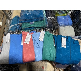 Áo chống nắng nữ 2 lớp thông hơi dập vân lv