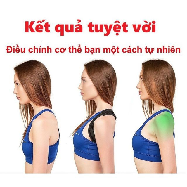 Đai chống gù lưng, cong vẹo, định hình cột sống, cổ, vai, gáy-Đai định hình cơ thể chống gù lưng