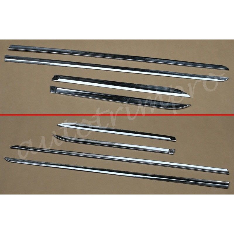 Mazda 3, nẹp sườn trang trí mạ crom cho xe mazda 3 đời 2014 đến 2019
