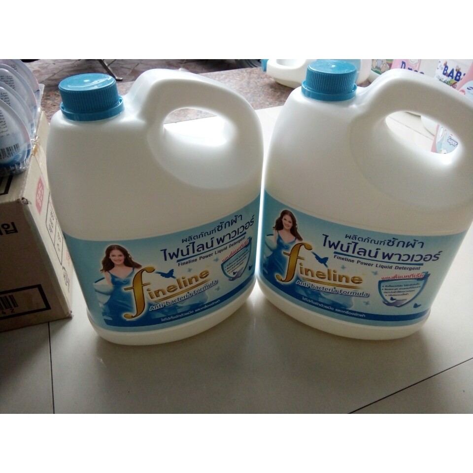 Nước giặt Thái FINELINE  can 2000 ml