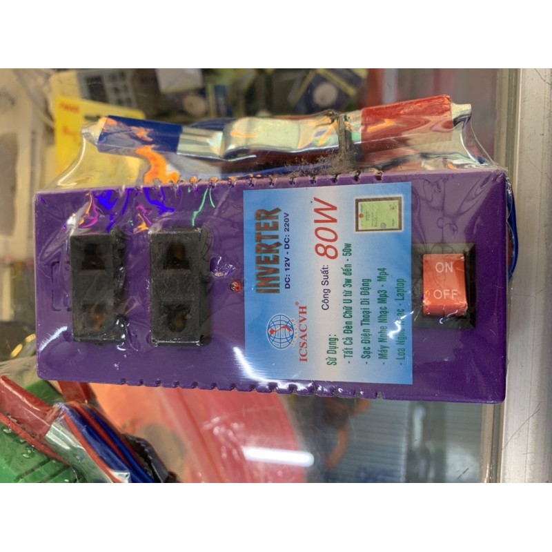 ⚡️Bộ đổi nguồn inverter 12v ra 220V