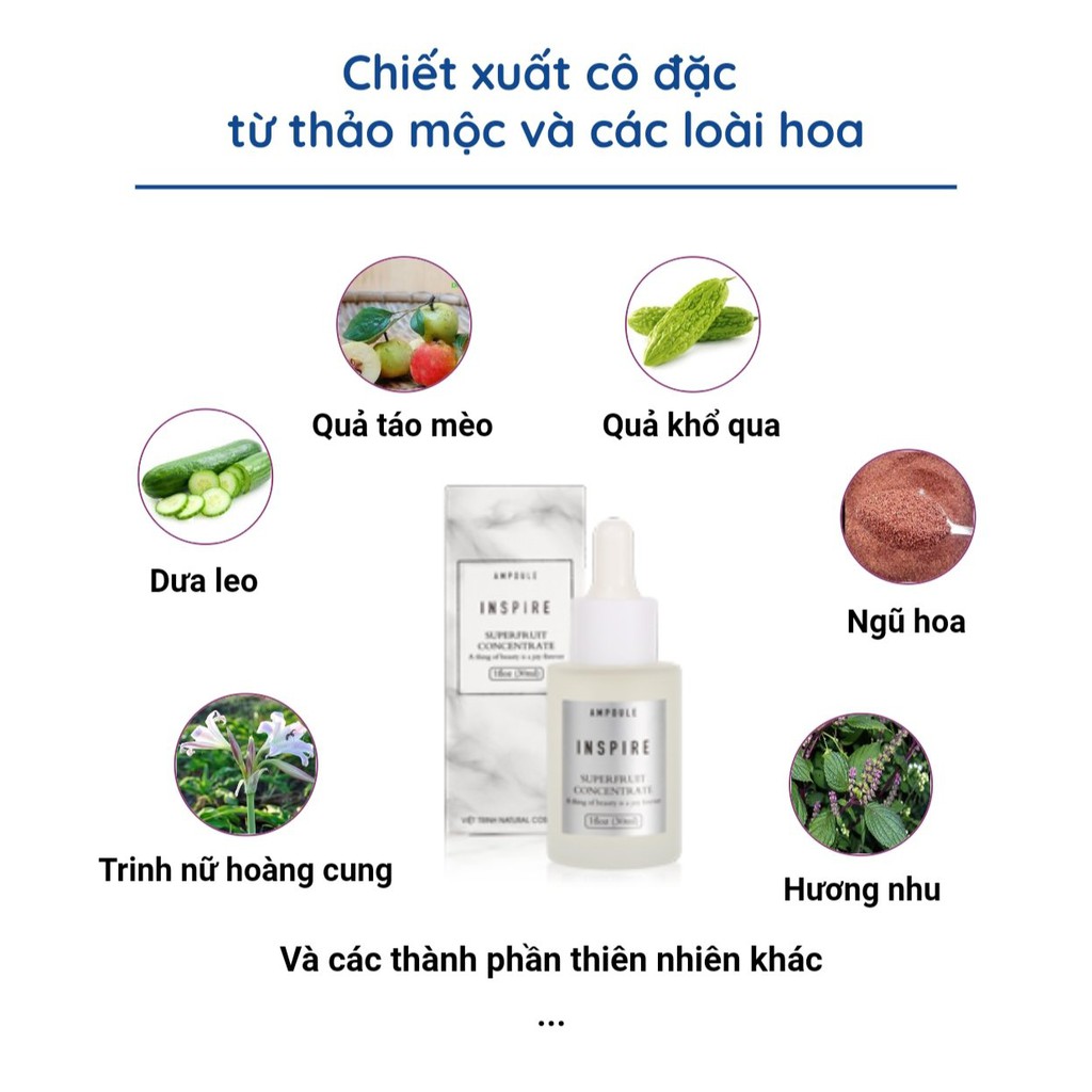Serum Dưỡng Da Sáng Mịn INSPIRE Ampoule Inspire 30ml | BigBuy360 - bigbuy360.vn