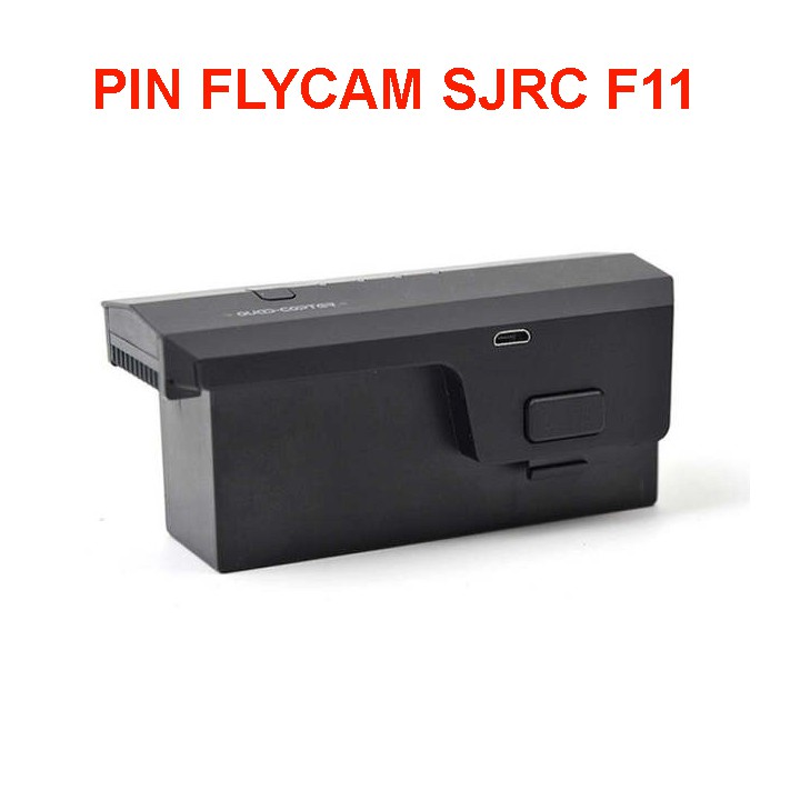 Pin Máy Bay Flycam SJRC F11 Bay 25 Phút Khoảng Cách Bay 1,2Km Cánh Gấp Camera FullHD 1080p Siêu Nét