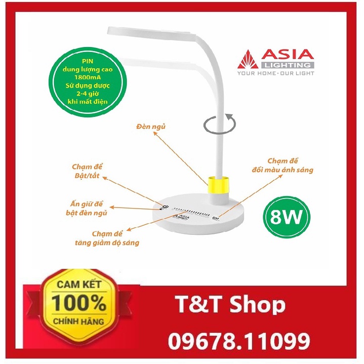 Đèn bàn led DB05-T Asia