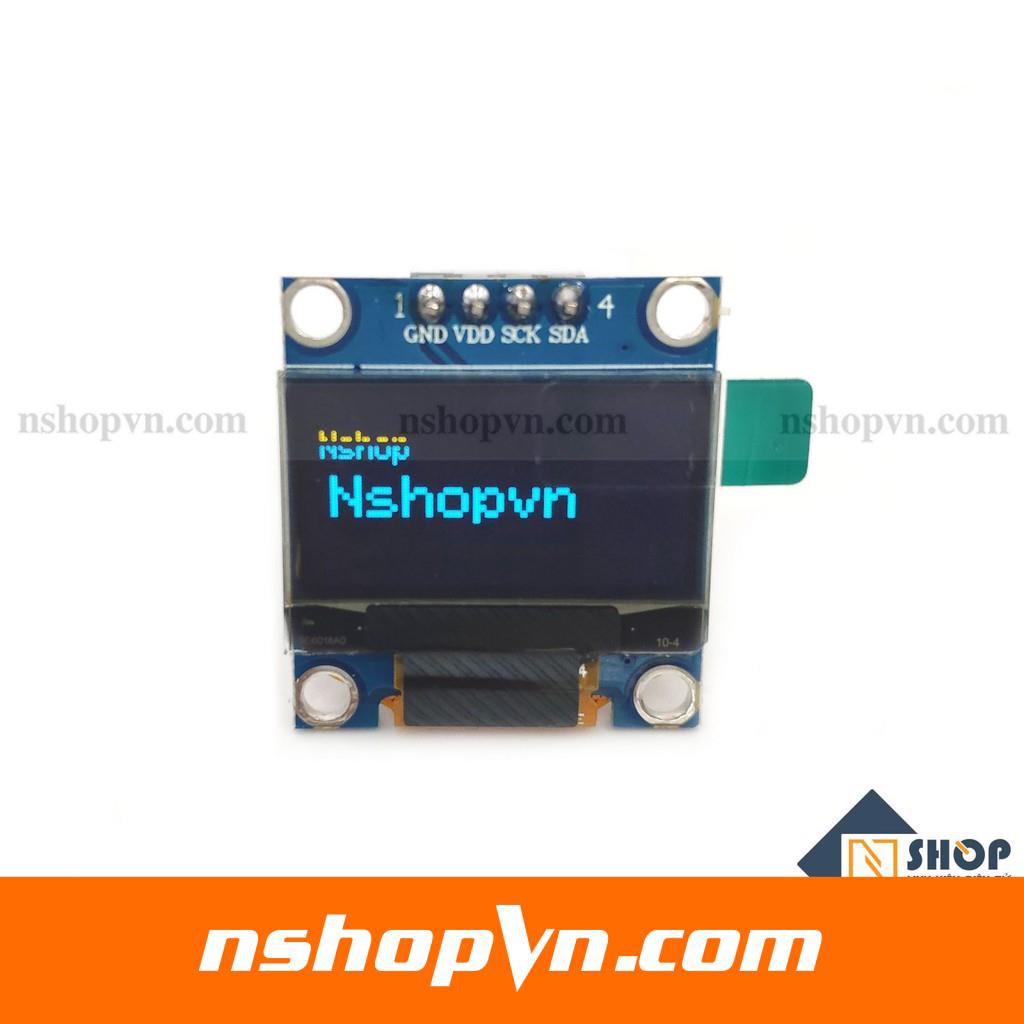 Màn hình Oled 0.96 inch giao tiếp I2C 2 màu