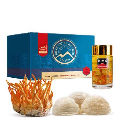 Đông Trùng Hạ Thảo Tổ Yến hộp 6 lọ x 75ml