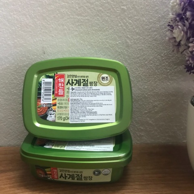 Tương ớt trộn/ chấm thịt nướng Hàn Quốc hộp 170G DATE 2024