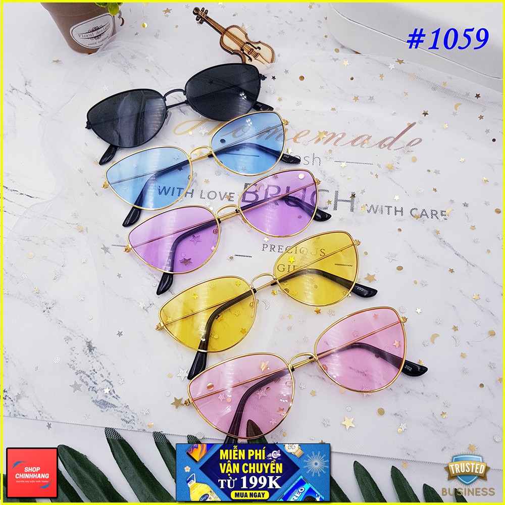 KÍNH MÁT NỮ GỌNG XI HÀN THỜI TRANG SH1059